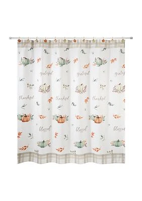 Grateful Patch Shower Curtain