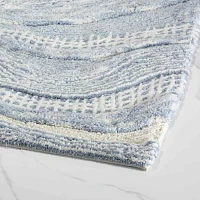 Waves Bath Rug