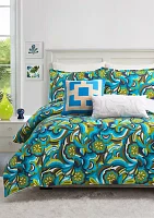 Fall Floral Comforter Set