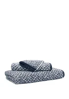 Sanders Antimicrobial Basket Weave Bath Towel Collection