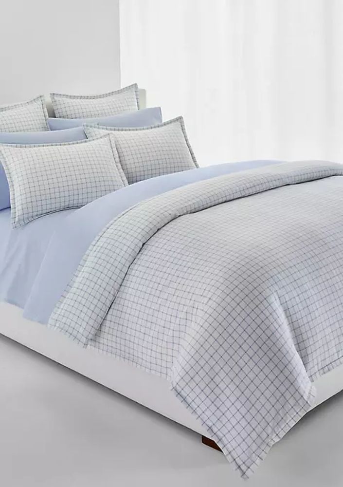 Belk Millerton Plaid Flannel Duvet Cover Set | The Summit