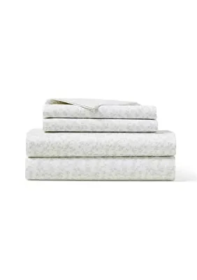 Spencer Sateen Floral Sheet Set