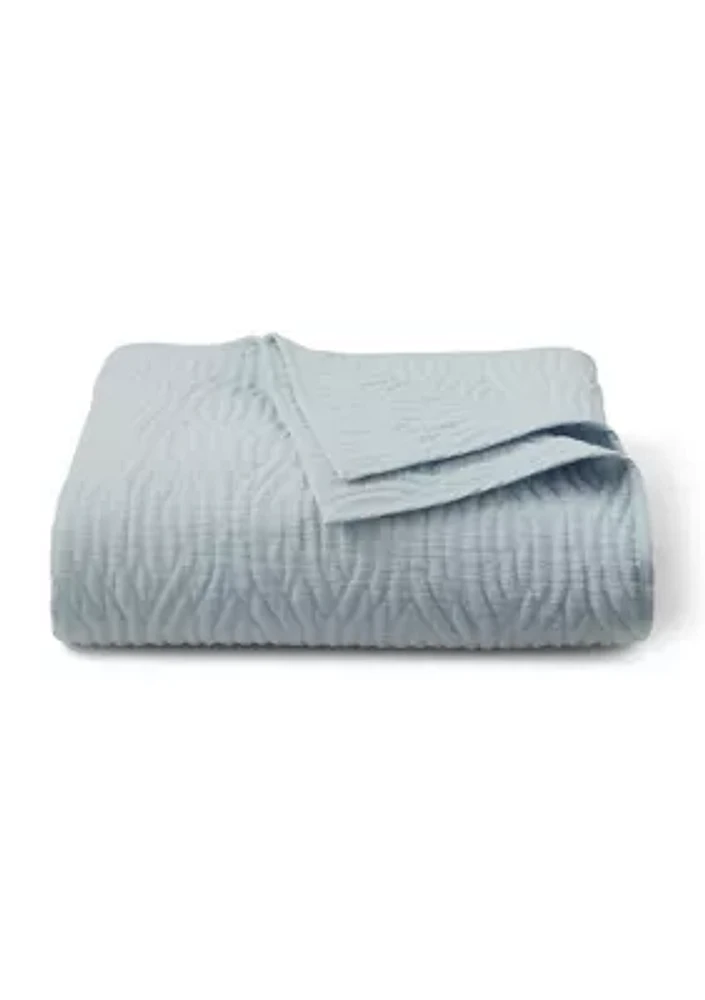 Wiley Cotton Jacquard King Quilt