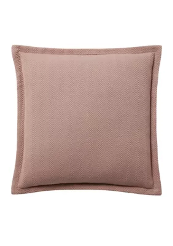 Hallie Herringbone Throw Pillow