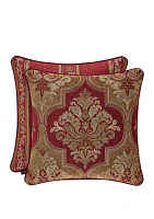 Maribella 20" Square Decorative Throw Pillow