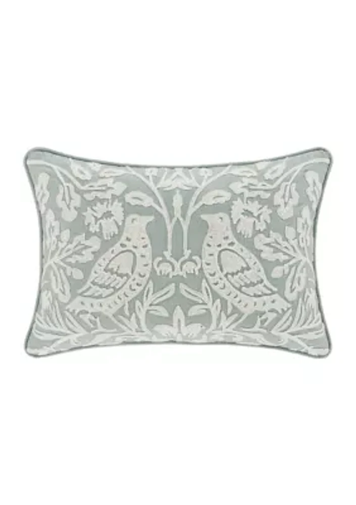 Garden View Boudoir Decorative Throw Pillow