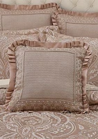 Fiorello 20" Square Decorative Throw Pillow 