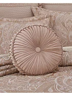 Fiorello Tufted Round Decorative Throw Pillow