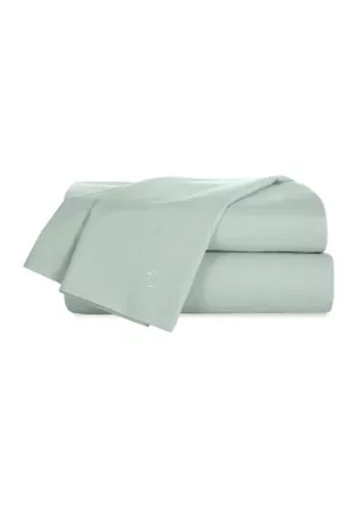 Seafoam Brushed Twill Sheet Set