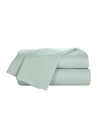 Seafoam Brushed Twill Sheet Set