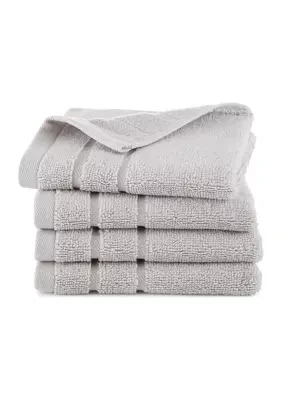 Anti-Allergen 4-Piece Washcloth Bundle