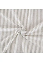 Whisper Stripe Gray Sheet Set