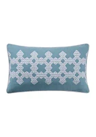 Florence Small Blue/White Decorative Pillow