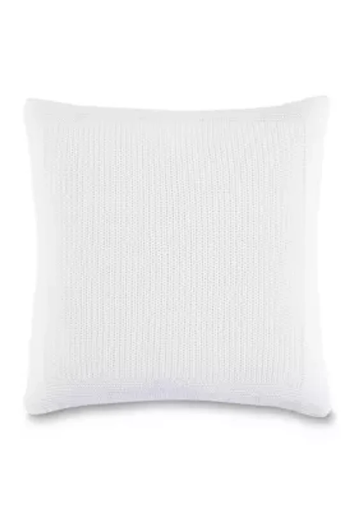 South Shore Cotton Knit Decorative Pillow