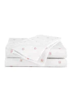 By The Shore Coral Sheet Set