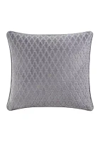 Carolina Falls Square Gray Decorative Pillow