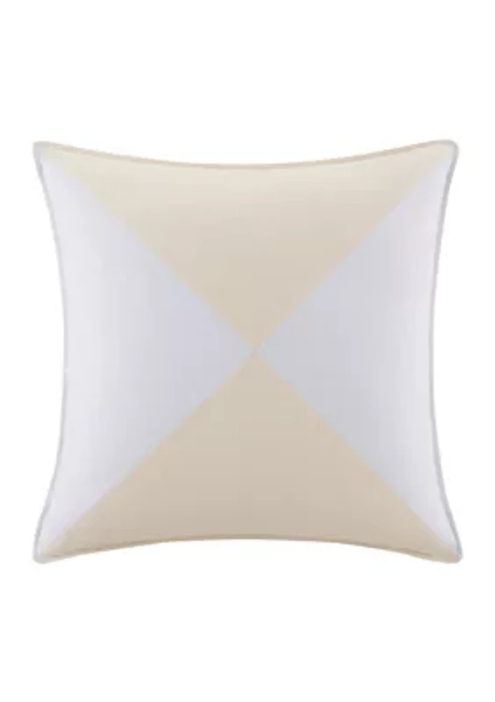 Hudson Square Ivory/White Decorative Pillow