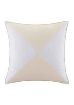 Hudson Square Ivory/White Decorative Pillow