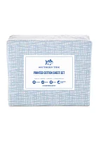 Netting Plaid Sheet Set