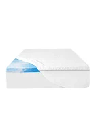 Inch SealyChill™ Gel Memory Foam Mattress Topper with Cover