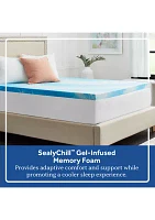 Chill 3" Memory Foam Mattress Topper