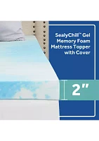 Chill 2" Memory Foam Mattress Topper