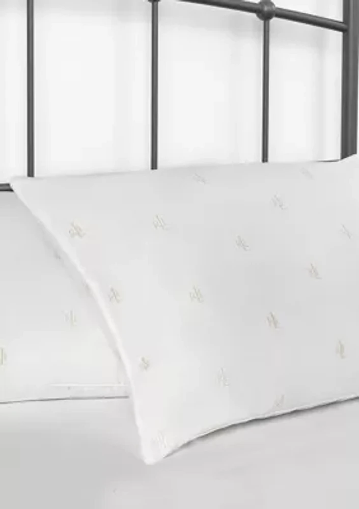 200 Thread Count Firm Density Logo Pillow