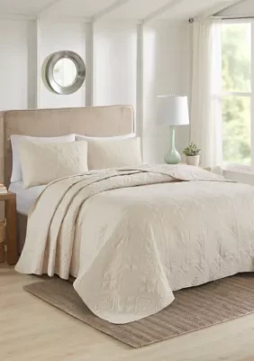 Oakley 3 Piece Reversible Bedspread Set