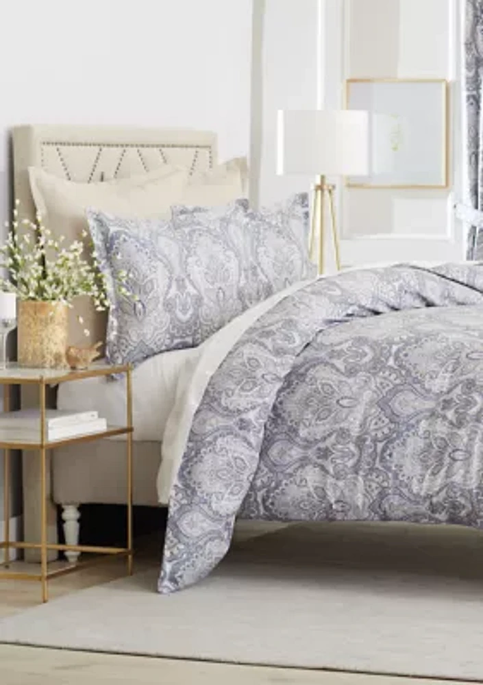 Hillside Paisley Comforter Set