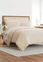 Linen Hemstitch Comforter Set