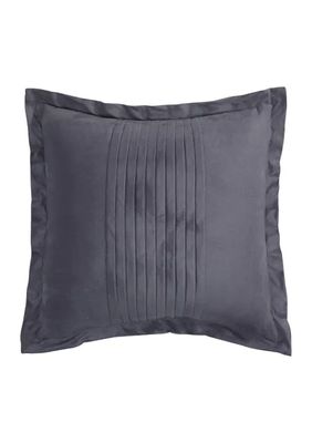 Milano Paisley 16 in x 16 in Suede Decorative Pillow