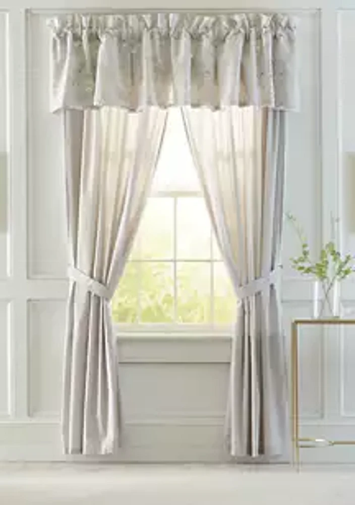 Biltmore® Quintessence Drapery Pair with Tie Backs