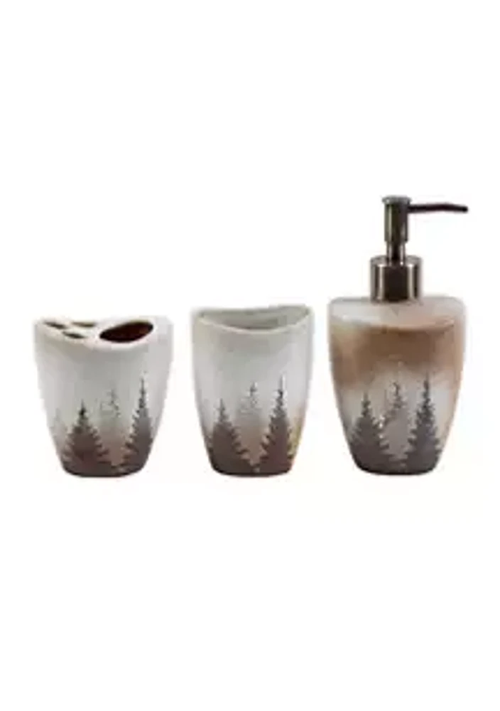 Paseo Road by HiEnd Accents Clearwater Pines Countertop Bathroom Set