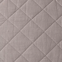 Linen Cotton Diamond Quilted Euro Sham