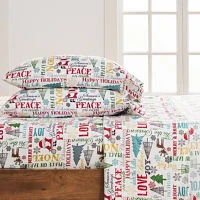 Santa Claus Lane Sheet Set