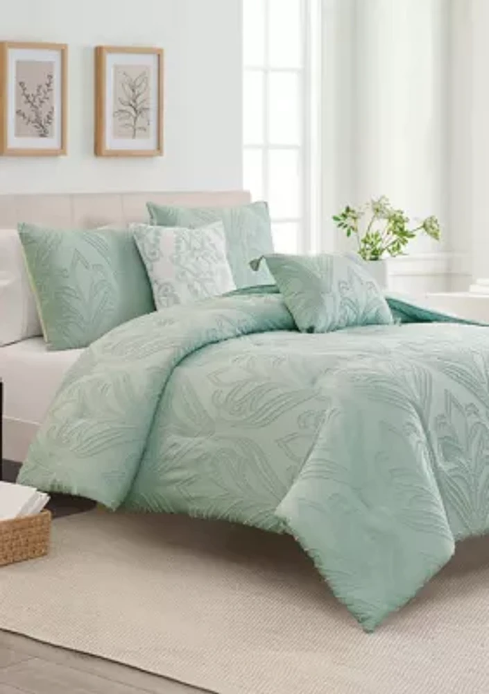 Blue Haze Viola Comforter Set