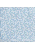 Blue and White Floral Sheet Set