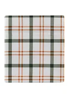 Green Plaid Printed Sheet Set