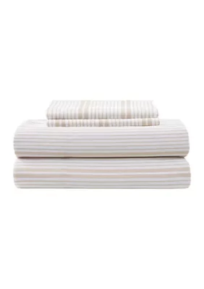 Neutral Stripe Sheet Set