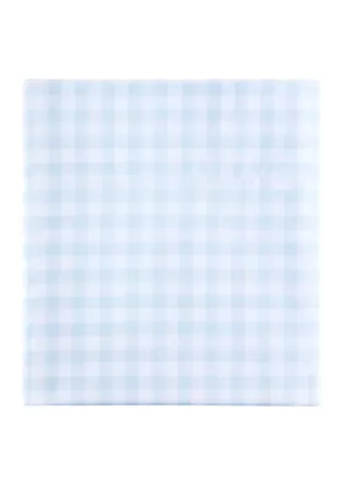 Blue Plaid Sheet Set