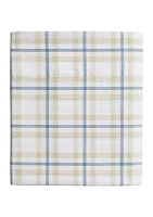 Blue Plaid Sheet Set