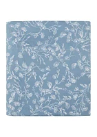 Blue Floral Sheet Set