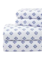 Blue Ditsy Floral Sheet Set