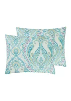 Backed Paisley 6-Piece Comforter Set