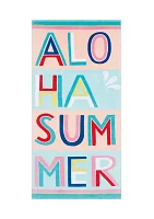 Aloha Beach Towel 