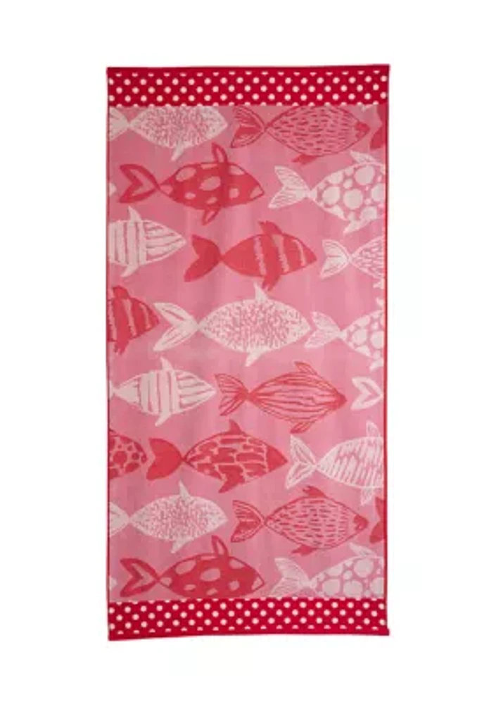 Fish Beach Towel