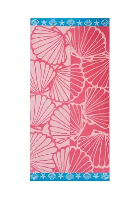 Pink Shell Beach/Pool Towel