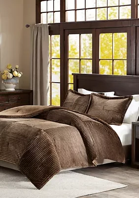 Parker Corduroy Plush Comforter Mini Set