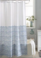 Waves Shower Curtain