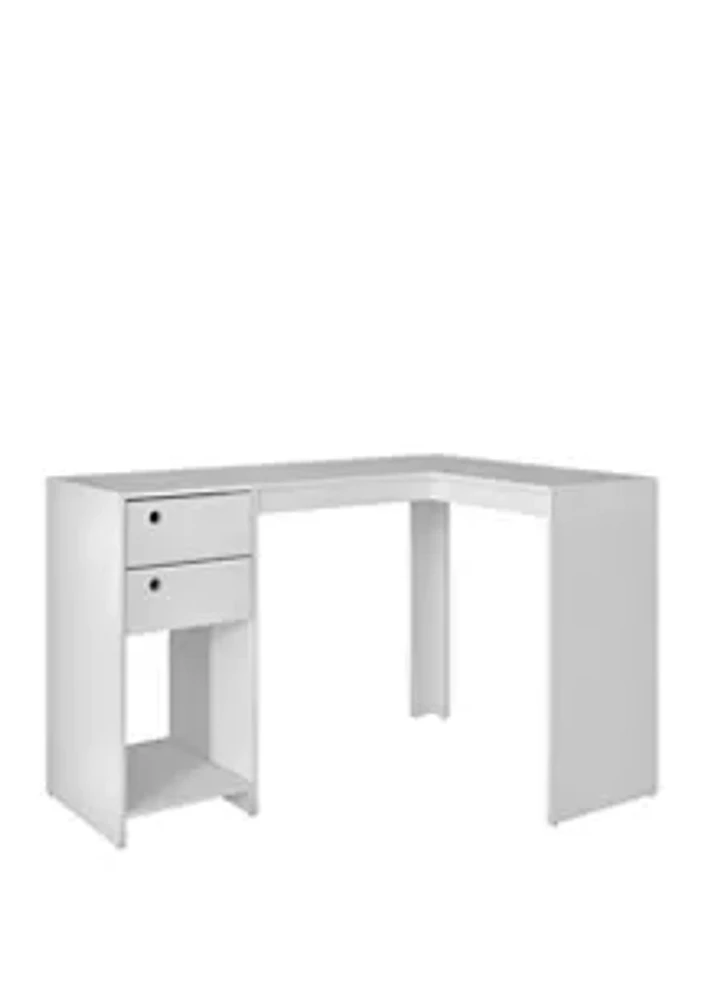 Manhattan Comfort Palermo Classic L-Desk